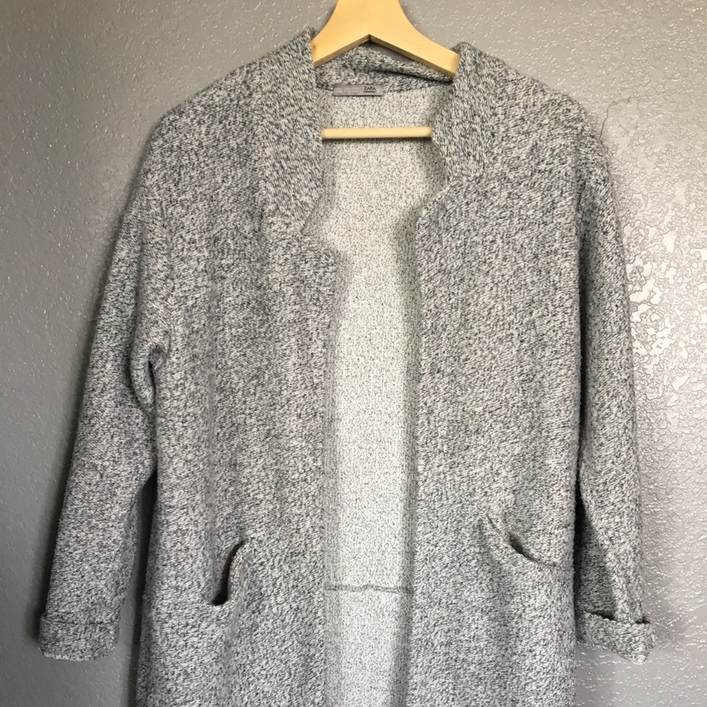 Zara sweater coat